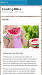 Mobile Screenshot of feedingbliss.com